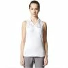 ADIDAS Women's Printed Sport Mesh Sleeveless Polo 2 ADIDAS Women's Printed Sport Mesh Sleeveless Polo -golf ball Shop adidas womens printed sport mesh sleeveless polo white trace grey 01 74509.1633461092