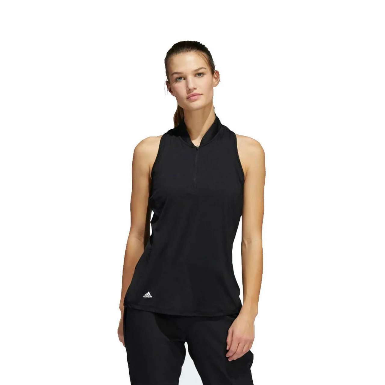ADIDAS Women's Racerback Sleeveless Polo 5 ADIDAS Women's Racerback Sleeveless Polo - Image 3