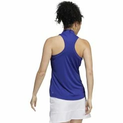 ADIDAS Women's Racerback Sleeveless Polo 33 ADIDAS Women's Racerback Sleeveless Polo -golf ball Shop adidas womens racerback sleeveless polo legacy indigo 02 67797.1676598283