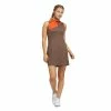 ADIDAS Women's Sleeveless Mock Dress -golf ball Shop adidas womens sleeveless mock dress earth strata 01 23830.1676582121