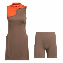 ADIDAS Women's Sleeveless Mock Dress 9 ADIDAS Women's Sleeveless Mock Dress -golf ball Shop adidas womens sleeveless mock dress earth strata 04 43448.1676591633