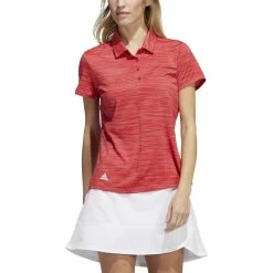 ADIDAS Women's Space-Dyed Polo 27 ADIDAS Women's Space-Dyed Polo -golf ball Shop adidas womens space dyed polo collegiate red white 01 79407.1647973321