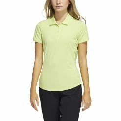 ADIDAS Women's Ultimate 365 Solid Polo 25 ADIDAS Women's Ultimate 365 Solid Polo -golf ball Shop adidas womens ultimate 365 solid polo pulse lime 01 83481.1678999876