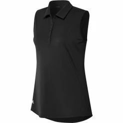 ADIDAS Women's Ultimate 365 Solid Sleeveless Polo 15 ADIDAS Women's Ultimate 365 Solid Sleeveless Polo -golf ball Shop adidas womens ultimate 365 solid sleeveless polo black 01 17897.1662670227