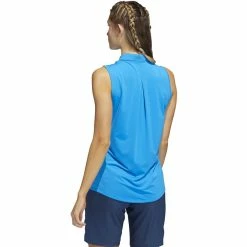 ADIDAS Women's Ultimate 365 Solid Sleeveless Polo 20 ADIDAS Women's Ultimate 365 Solid Sleeveless Polo -golf ball Shop adidas womens ultimate 365 solid sleeveless polo blue rush 02 37401.1662670227