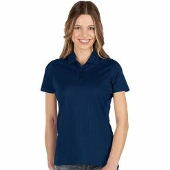 Antigua Women's Balance Polo 14 Antigua Women's Balance Polo -golf ball Shop antigua womens balance polo navy 01 53647.1676576904