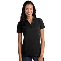 Antigua Women's Tribute Polo 12 Antigua Women's Tribute Polo -golf ball Shop antigua womens tribute polo black 01 66703.1653919109