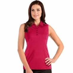 Antigua Women's Tribute Sleeveless Polo 28 Antigua Women's Tribute Sleeveless Polo -golf ball Shop antigua womens tribute sleeveless polo persia 01 35553.1676581357
