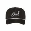 Bad Birdie "Bad" Rope Hat -golf ball Shop bad birdie bad rope hat black 01 65024.1678301002
