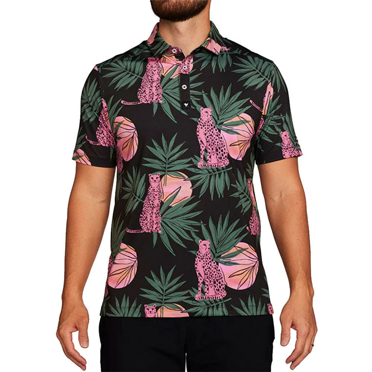 Bad Birdie Dayglow Polo 4 Bad Birdie Dayglow Polo - Image 2