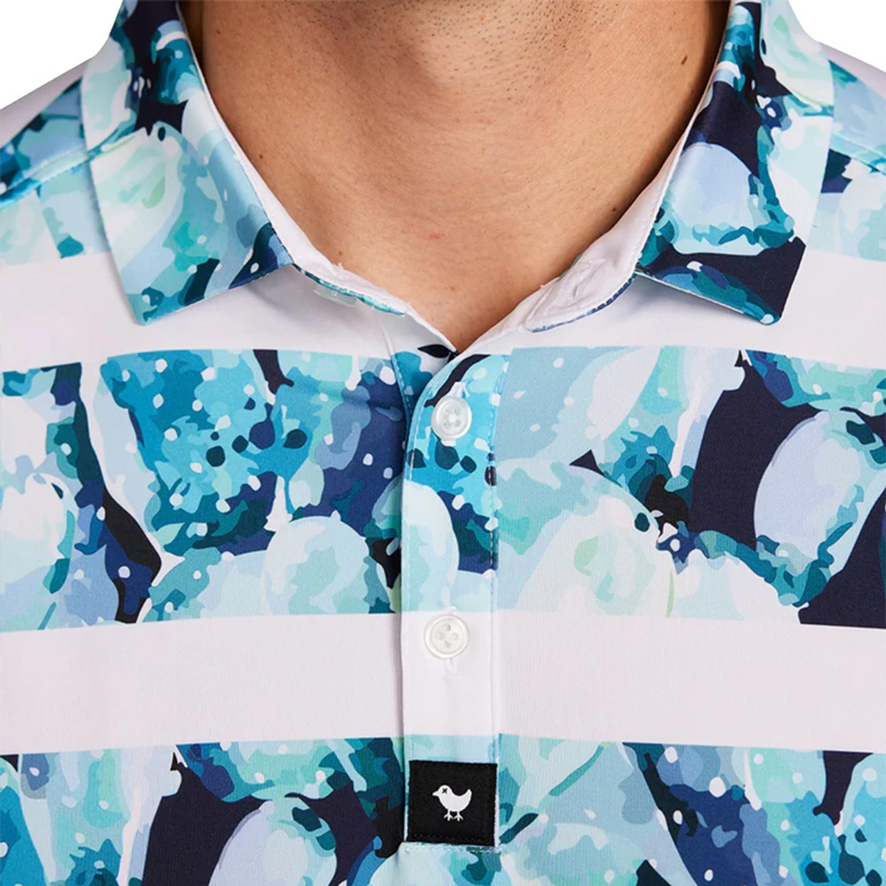 Bad Birdie Stripe Show Polo 6 Bad Birdie Stripe Show Polo - Image 4