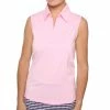 BELYN KEY Women's Mesh Panel Sleeveless Polo 1 BELYN KEY Women's Mesh Panel Sleeveless Polo -golf ball Shop belyn key womens mesh panel sleeveless polo pedal 01 95580.1676597399