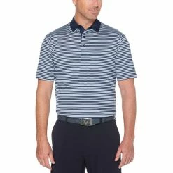 Callaway 3-Color Stripe Polo 52 Callaway 3-Color Stripe Polo -golf ball Shop callaway 3 color stripe polo medieval blue 01 12931.1676589544