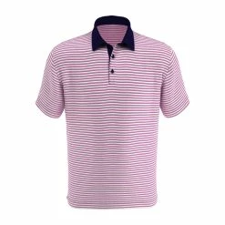 Callaway 3-Color Stripe Polo 67 Callaway 3-Color Stripe Polo -golf ball Shop callaway 3 color stripe polo pink sunset 01 66796.1676594282
