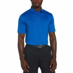 Callaway Cooling Micro Hex Polo -golf ball Shop callaway cooling micro hex polo magnetic blue 01 65396.1654718881