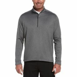 Callaway Midweight Waffle Knit Fleece 1/4 Zip -golf ball Shop callaway midweight waffle knit fleece 1 4 zip medium asphalt heather 01 19951.1659042872