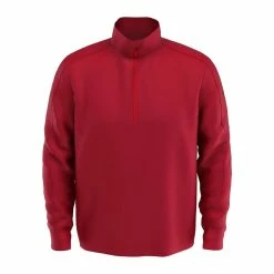 Callaway Midweight Waffle Knit Fleece 1/4 Zip -golf ball Shop callaway midweight waffle knit fleece 1 4 zip true red heather 01 30979.1659042872