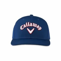 Callaway Riviera Fitted Hat -golf ball Shop callaway riviera fitted hat navy red 05 81075.1642694565