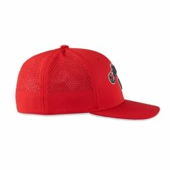 Callaway Riviera Fitted Hat -golf ball Shop callaway riviera fitted hat red charcoal 03 92565.1642694597