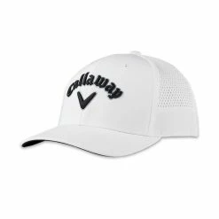 Callaway Riviera Fitted Hat -golf ball Shop callaway riviera fitted hat white black 01 55572.1642694616