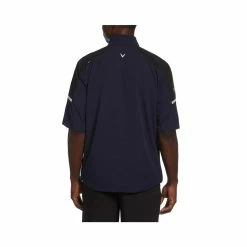 Callaway Swing Tech Blocked 1/4 Zip Windbreaker -golf ball Shop callaway swing tech blocked 1 4 zip windbreaker peacoat 02 50707.1644508098