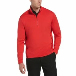 Callaway Swing Tech Premium Yarn 1/4 Zip -golf ball Shop callaway swing tech premium yarn 1 4 zip lychee 01 62747.1654710778