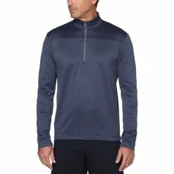 Callaway Swing Tech Waffle 1/4 Zip -golf ball Shop callaway swing tech waffle 1 4 zip peacoat heather 01 70168.1659043163