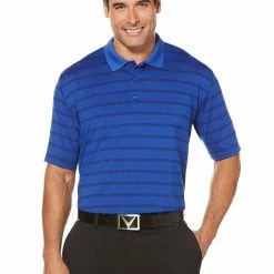 Callaway Ventilated Stripe Polo - Previous Season Style -golf ball Shop callaway ventilated stripe polo previous season style surf the web 01 11031.1632428509