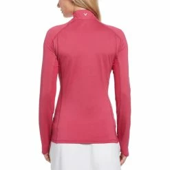 Callaway Women's Swing Tech Sun Protection 1/4 Zip -golf ball Shop callaway womens swing tech sun protection 1 4 zip cactus flower 02 23531.1676589100