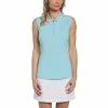 Callaway Women's Tonal Heather Sleeveless Polo 2 Callaway Women's Tonal Heather Sleeveless Polo -golf ball Shop callaway womens tonal heather sleeveless polo light santorini blue heather 01 80138.1654788478