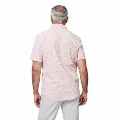 Faherty Stretch Playa Shirt -golf ball Shop faherty stretch playa shirt rose fishscale 02 30648.1676585708