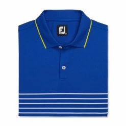 FootJoy Breton Stripe Stretch Pique Knit Collar Polo -golf ball Shop footjoy breton stripe stretch pique knit collar polo white key lime 04 20072.1673900867