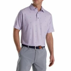 FootJoy Cactus Print Lisle Self Collar Polo 22 FootJoy Cactus Print Lisle Self Collar Polo -golf ball Shop footjoy cactus print lisle self collar polo dusty purple 01 02241.1673900441