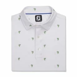 FootJoy Cactus Print Lisle Self Collar Polo 21 FootJoy Cactus Print Lisle Self Collar Polo -golf ball Shop footjoy cactus print lisle self collar polo white 04 81522.1673899403