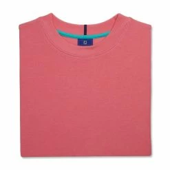 FootJoy Crewneck Pullover -golf ball Shop footjoy crewneck pullover watermelon 04 76197.1673901410