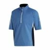 FootJoy FJ Hydrolite Short Sleeve Rain Shirt -golf ball Shop footjoy fj hydrolite short sleeve rain shirt indigo navy 01 97503.1676494365