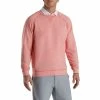 FootJoy French Terry Crewneck -golf ball Shop footjoy french terry crewneck coral heather 01 75223.1673899835