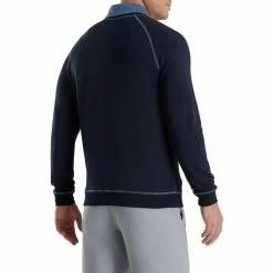FootJoy French Terry Crewneck -golf ball Shop footjoy french terry crewneck navy 02 70548.1673901407