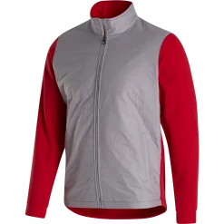 FootJoy Full-Zip Hybrid Jacket -golf ball Shop footjoy full zip hybrid jacket grey 01 89685.1632774087