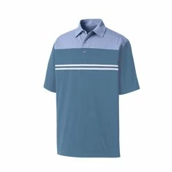 FootJoy Heather Color Block Lisle Self Collar Polo 9 FootJoy Heather Color Block Lisle Self Collar Polo -golf ball Shop footjoy heather color block lisle self collar polo heather lavender blue grey white 01 39758.1632428272