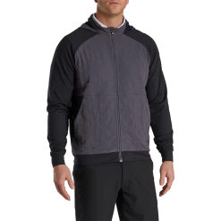 FootJoy Hybrid Hoodie -golf ball Shop footjoy hybrid hoodie black charcoal 02 08207.1632774196