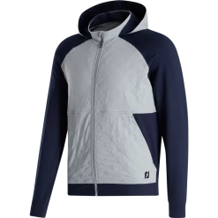 FootJoy Hybrid Hoodie -golf ball Shop footjoy hybrid hoodie navy grey 01 58574.1632774196