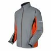FootJoy HydroLite Rain Jacket - Previous Season Style -golf ball Shop footjoy hydrolite rain jacket checkered orange 01 86103.1632931157