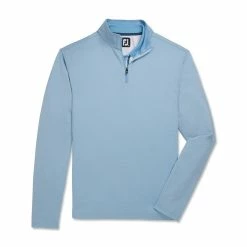 FootJoy Lightweight Jaquard 1/4 Zip -golf ball Shop footjoy lightweight jacquard 1 4 zip dusk blue 04 35066.1673905868