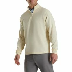 FootJoy Lightweight Jaquard 1/4 Zip -golf ball Shop footjoy lightweight jacquard 1 4 zip lemonade 01 60956.1673905247
