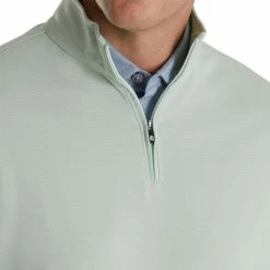 FootJoy Lightweight Jaquard 1/4 Zip -golf ball Shop footjoy lightweight jacquard 1 4 zip sage 03 68034.1673905232