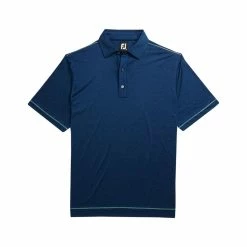 FootJoy Lisle Space Dye Microstripe Self Collar Polo 8 FootJoy Lisle Space Dye Microstripe Self Collar Polo -golf ball Shop footjoy lisle space dye microstripe self collar polo deep blue 01 68331.1632349281