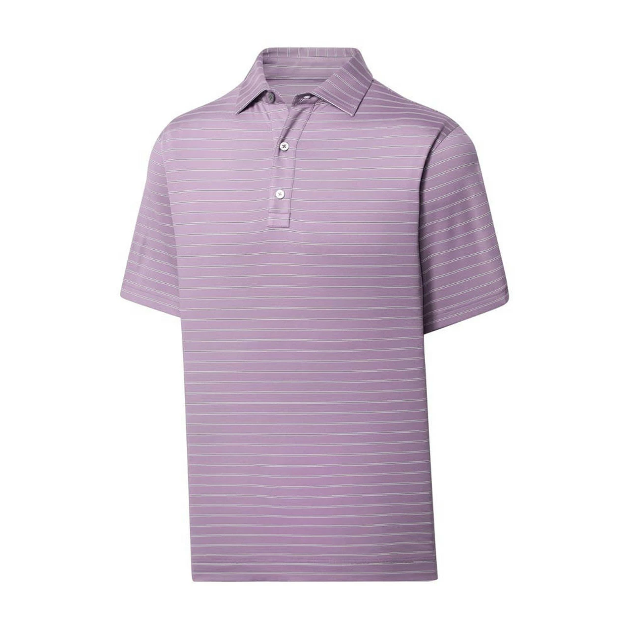 FootJoy Lisle Triple Pinstripe Self Collar Polo 14 FootJoy Lisle Triple Pinstripe Self Collar Polo - Image 12