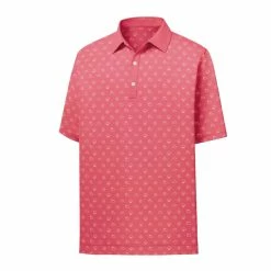 FootJoy Lisle Weather Print Self Collar Polo 7 FootJoy Lisle Weather Print Self Collar Polo -golf ball Shop footjoy lisle weather print self collar polo cape red 01 92257.1632336140