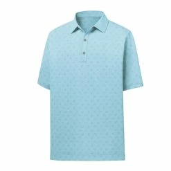 FootJoy Lisle Weather Print Self Collar Polo
